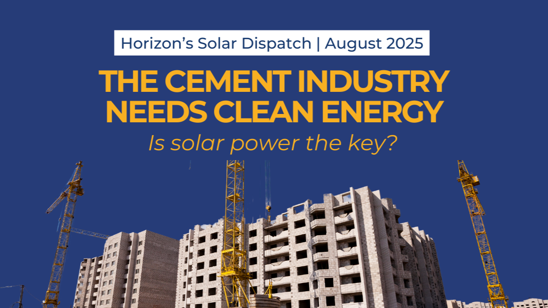 Cement industry carbon footprint