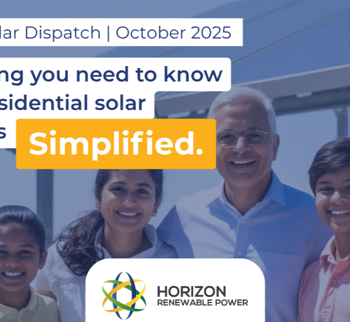 Horizon’s Solar Dispatch – October 2025