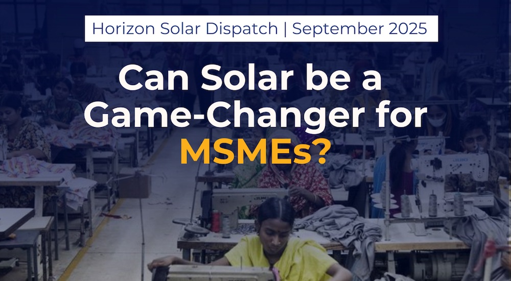 Horizon’s Solar Dispatch – September 2025