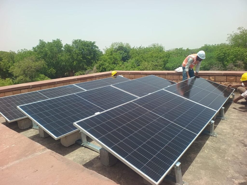 Large solar plant — group portfolio