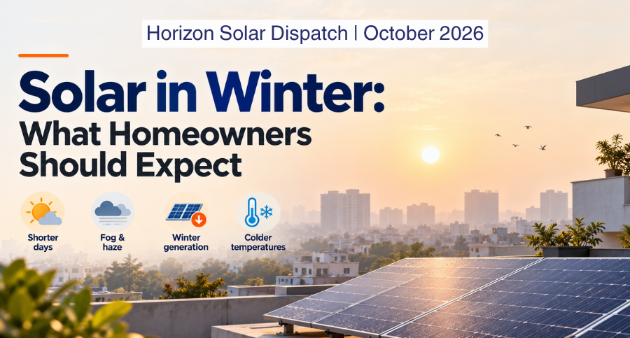 Horizon’s Solar Dispatch  –  Oct 2026